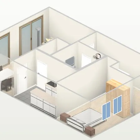 아파트 Relaxzone 202 - Hohen Wieschendorf